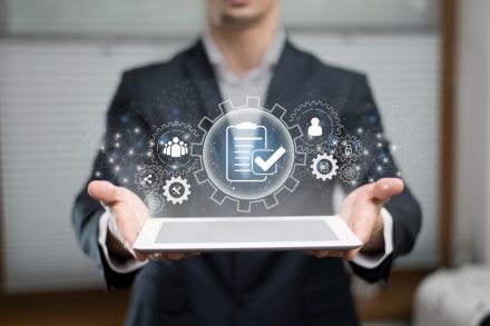 Robotic process automation and connected workflow visualization